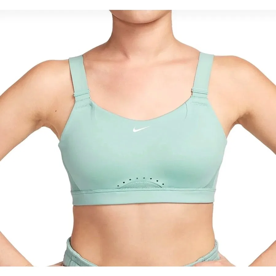 Спортивный бюстгальтер с высокой поддержкой Dri-Fit Alpha High-Support Padded Adjustable Training Nike, Синий
