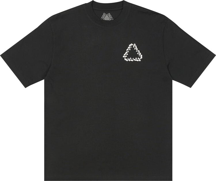 

Футболка Palace Nein Fuss T-Shirt 'Black', черный