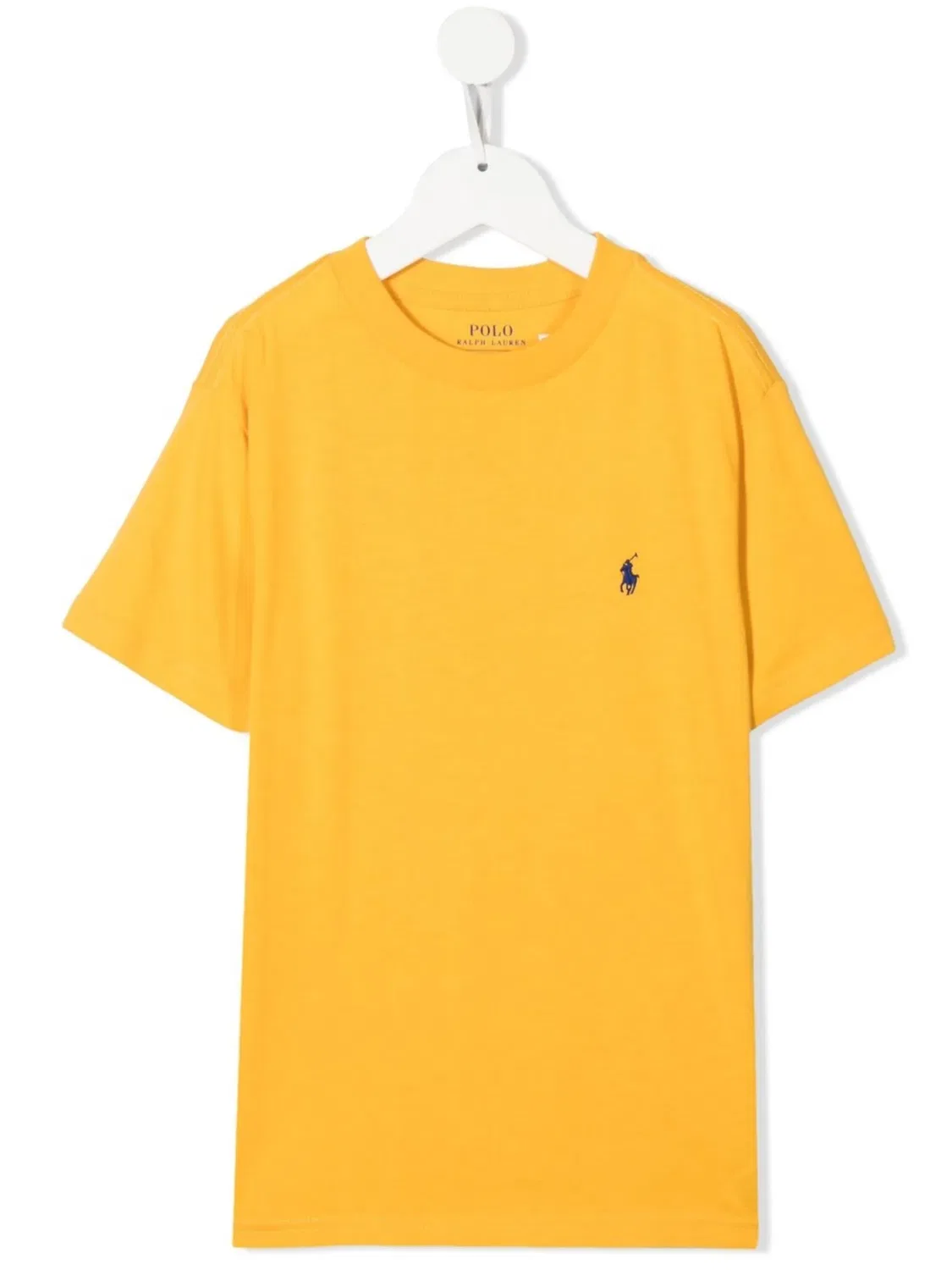 Polo Ralph Lauren Футболка из хлопка с вышитым логотипом желтая