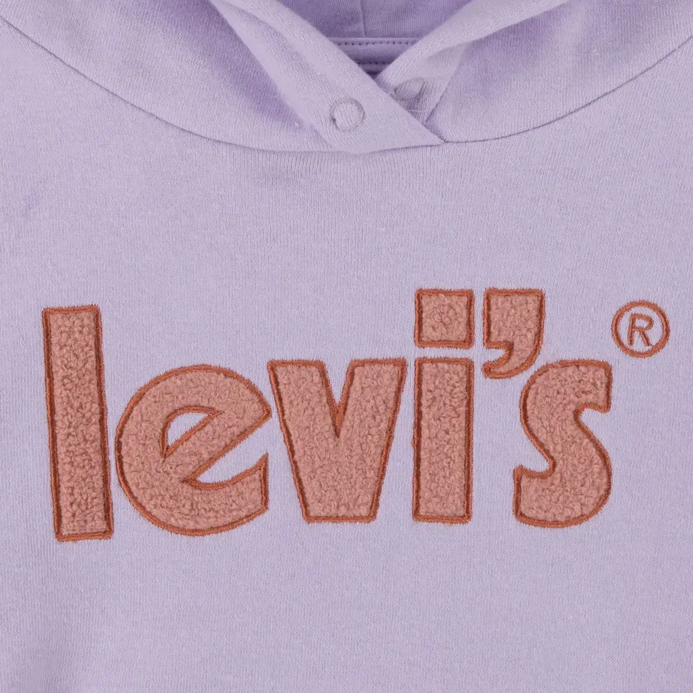 Худи Levi's Pullover With Tapin Hoodie Levi´S, фиолетовый — фото 3
