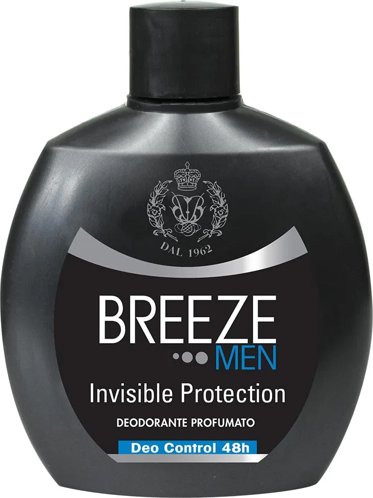 Дезодорант Breeze Men Invisible Protection, без газа и алюминия, 48ч, 100 мл, Beni Culinari, 6 шт — фото 2