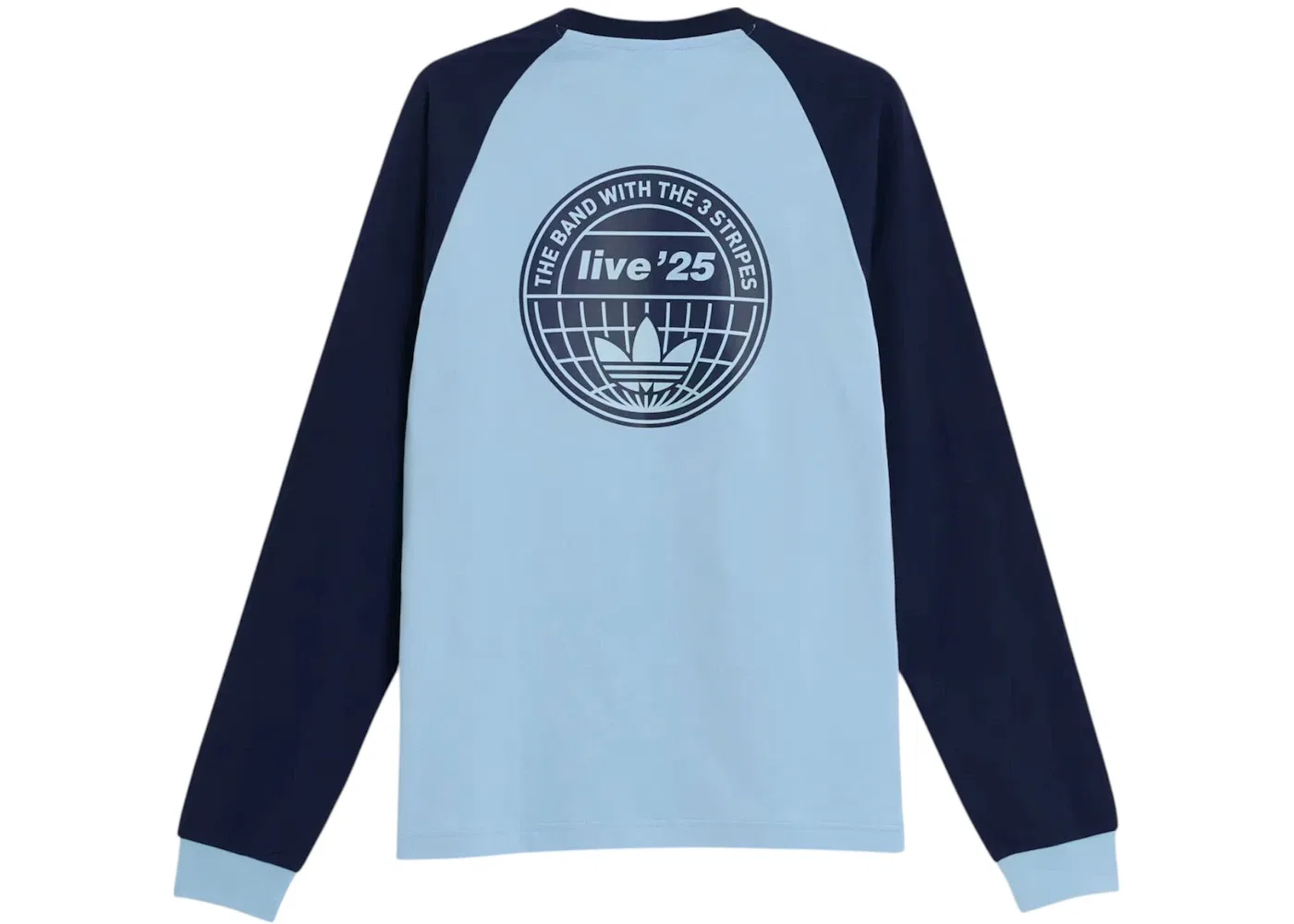 Мужская футболка с длинным рукавом Tee Adidas, Clear Sky Night Indigo — фото 2