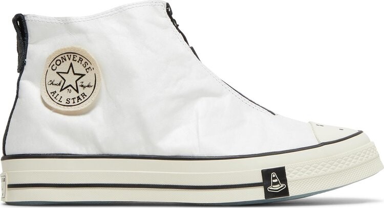 Кроссовки Converse Joshua Vides x Chuck 70 High Made in Studio, белый