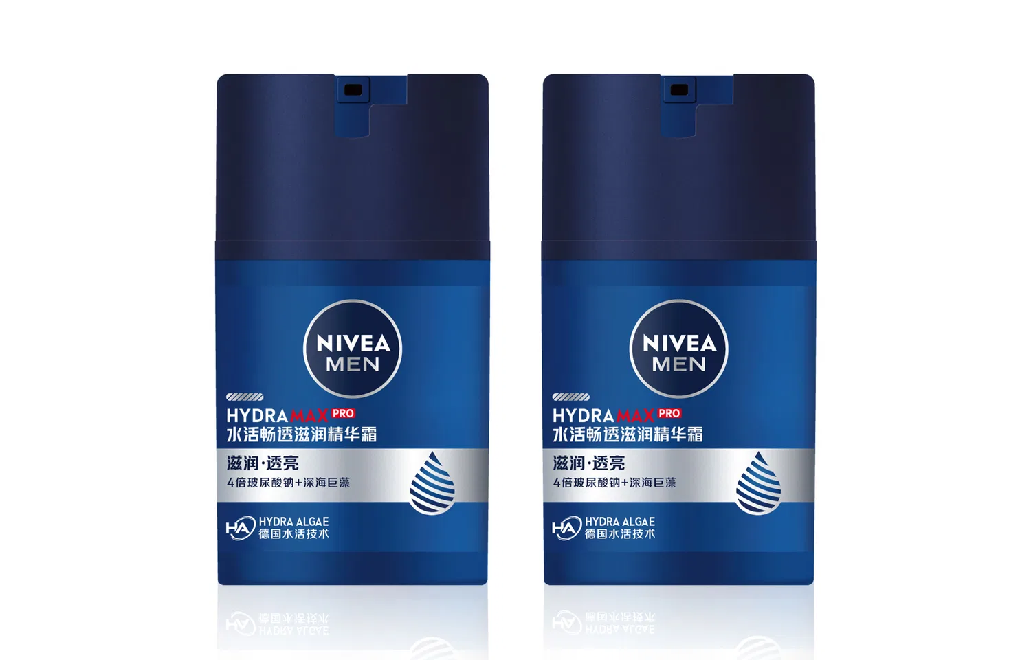 Мужской увлажняющий крем для лица NIVEA, 50 г × 2