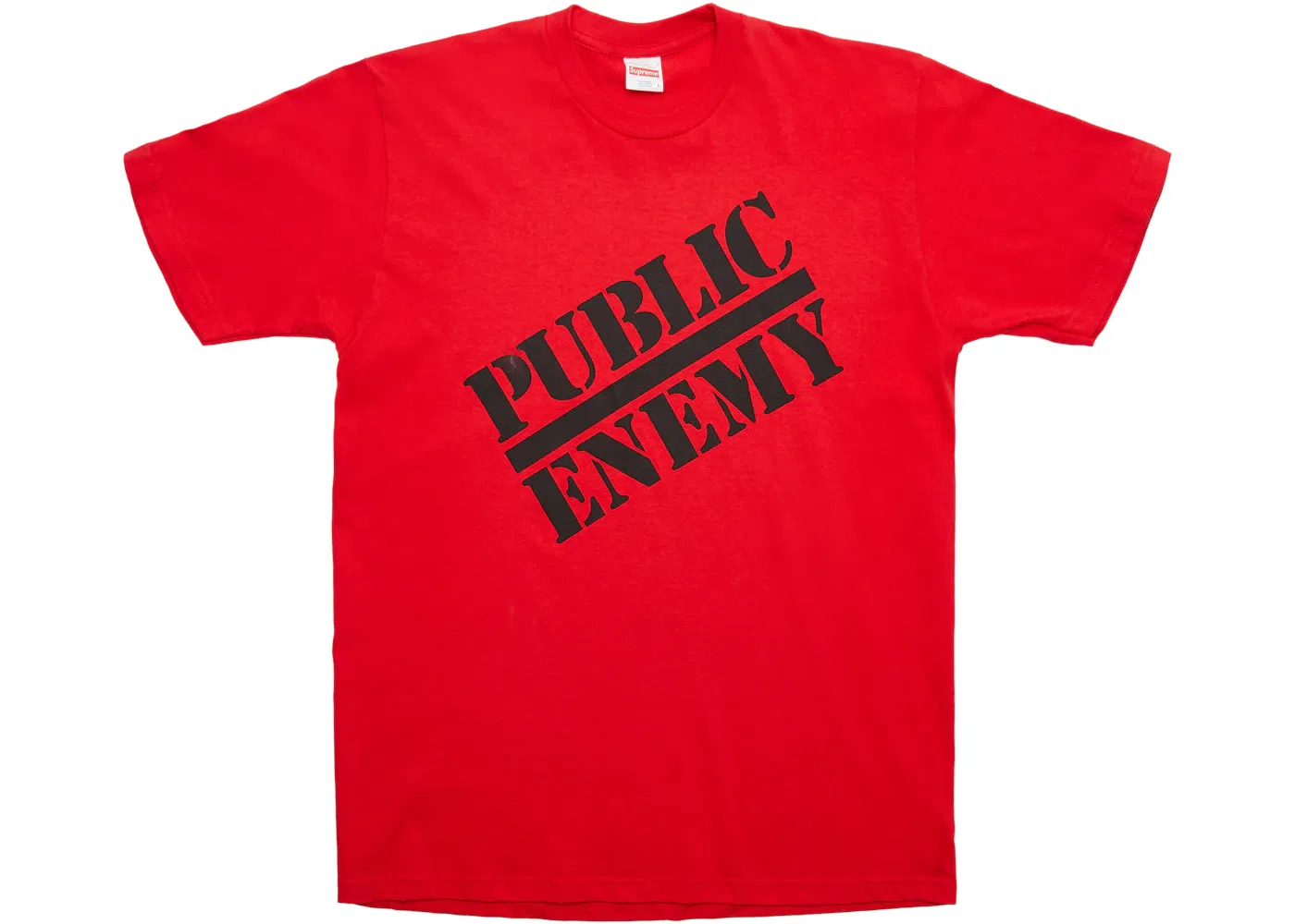Мужская футболка с принтом Public Enemy Supreme UNDERCOVER Tee Red, Red