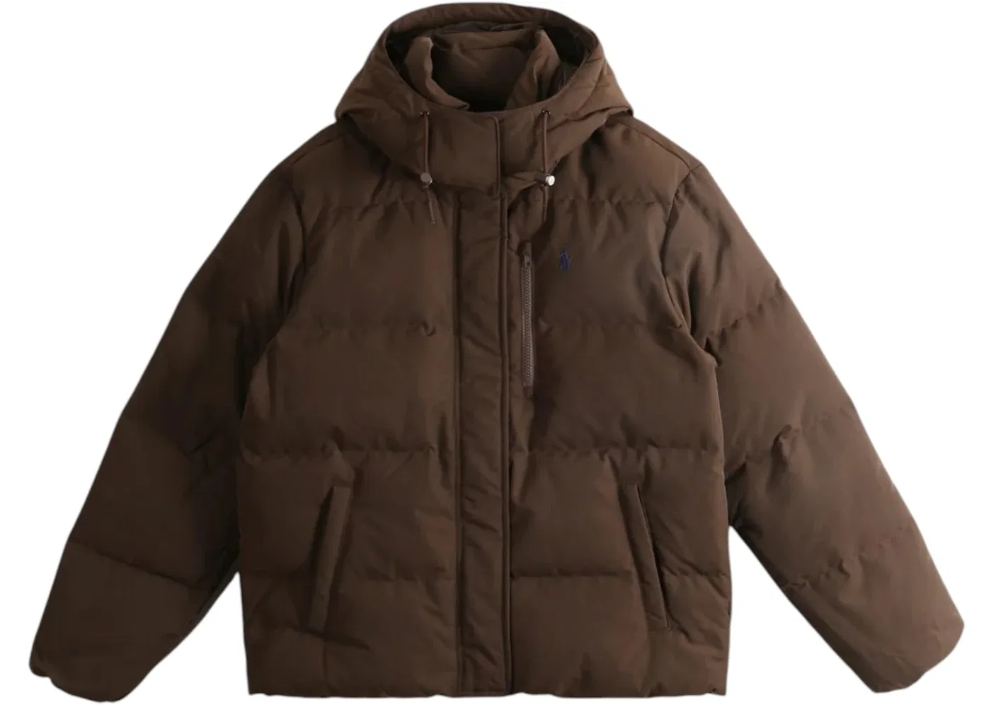 Женское пальто с матовой тафтой Coat Polo Ralph Lauren, Dark Beech