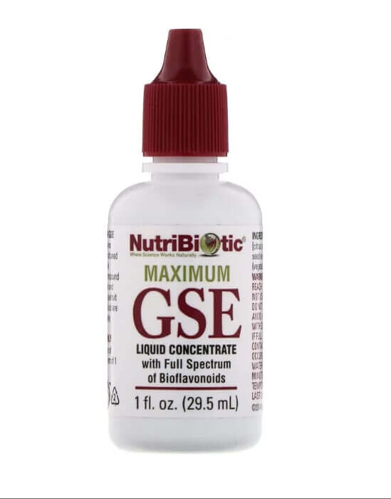 

Maximum GSE, жидкий концентрат, 29,5 мл, NutriBiotic
