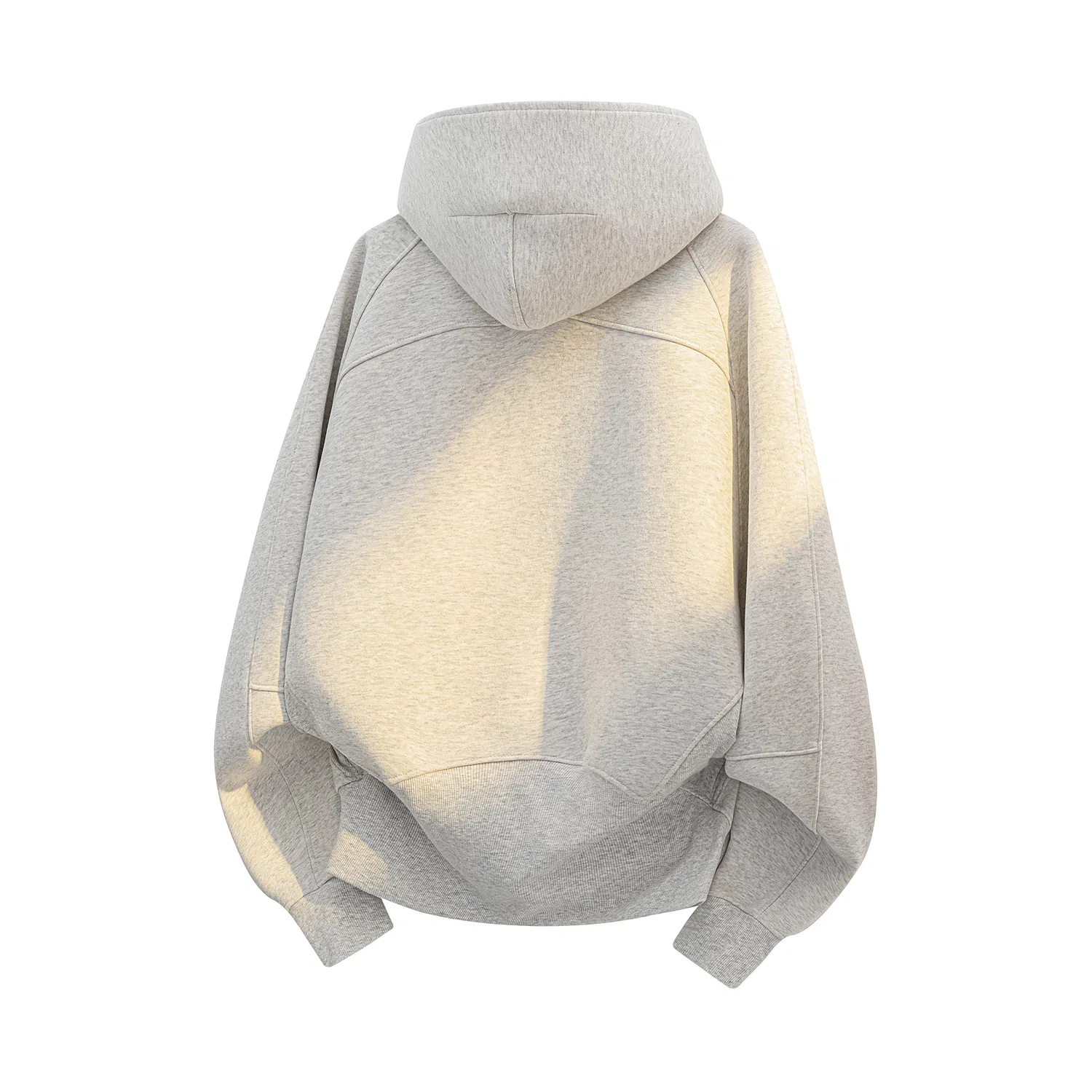 Детское худи с капюшоном, синее, с бейджем для DIY, Sweatshirts Unisex Hooded Moderate Regular, WARRIOR — фото 4