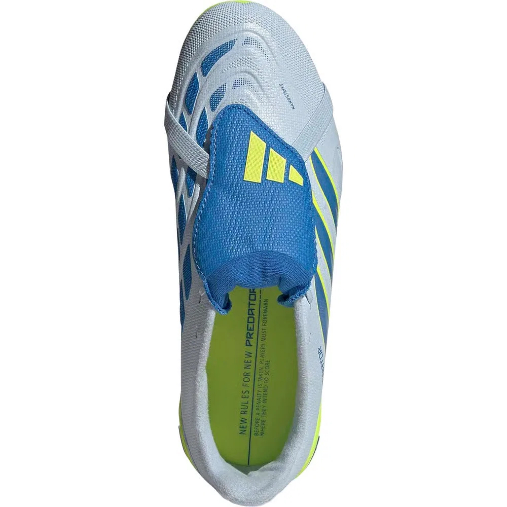 Детские футбольные бутсы Predator League Adidas, Blue/Blue/Yellow — фото 4