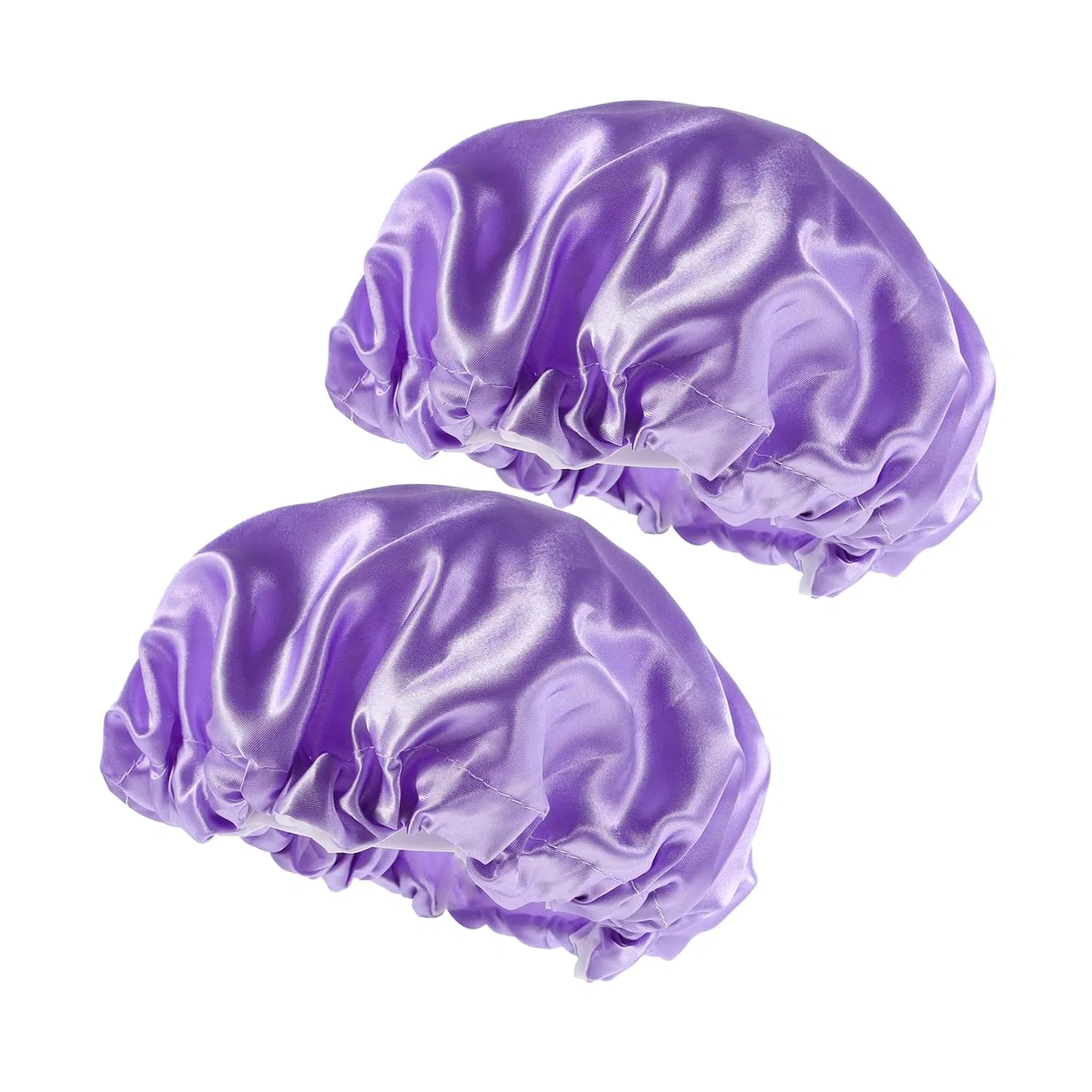 Набор шапочек для душа Satin, Beavorty, 8 шт, 26x26 см, Lilax4Stk — фото 2