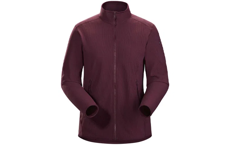 Женский флисовый свитер с длинным рукавом Delta LT Arcteryx, Yellow/Pipe Dream — фото 4