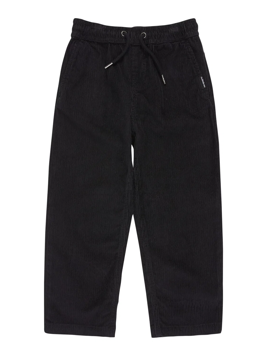 Брюки зауженного кроя для мальчика Taxer Cord Quiksilver, черный — фото 4