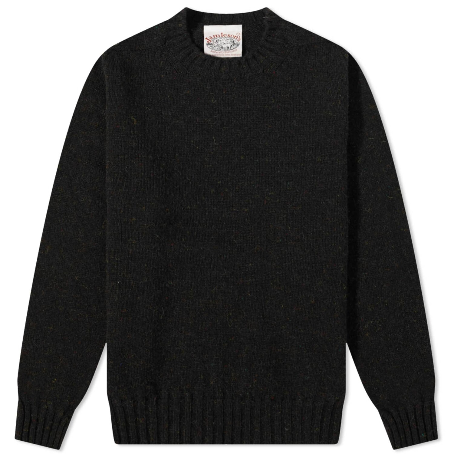 

Свитер Jamieson's Of Shetland Crew Knit, черный