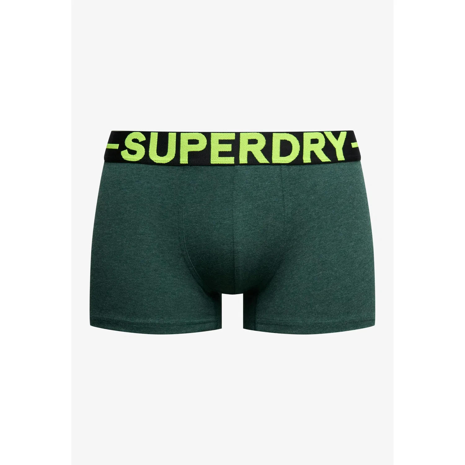Мужские боксеры из хлопковой смеси Superdry, Black/Green Mix — фото 4