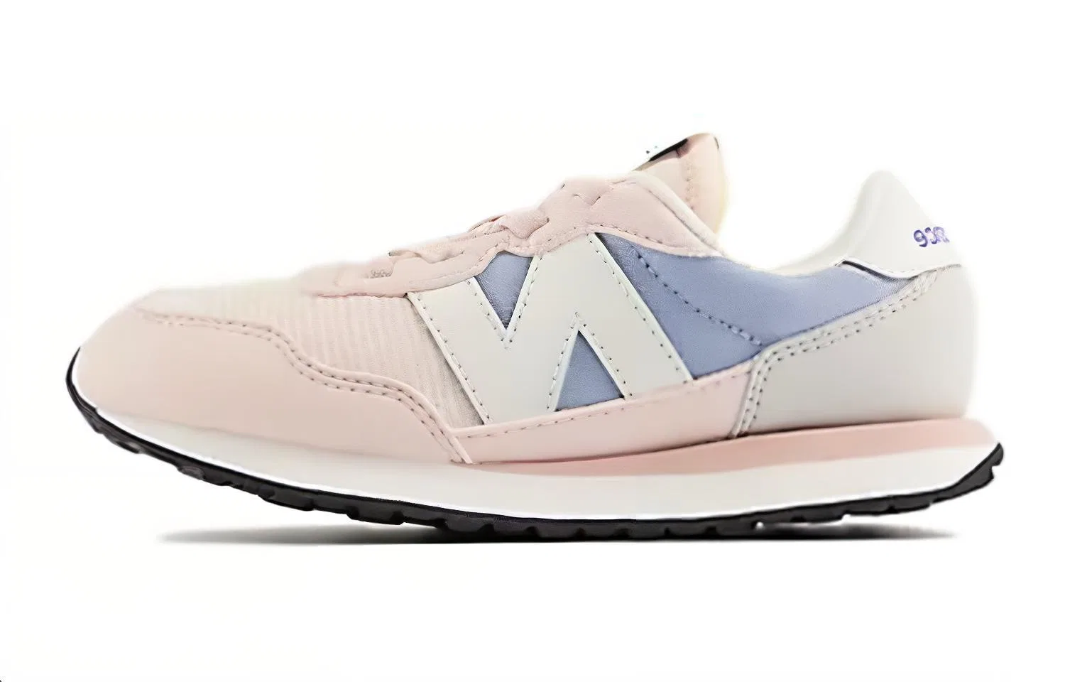 Детские кроссовки для мальчиков и девочек на шнурках NB 237 New Balance, Pink Blue — фото 3