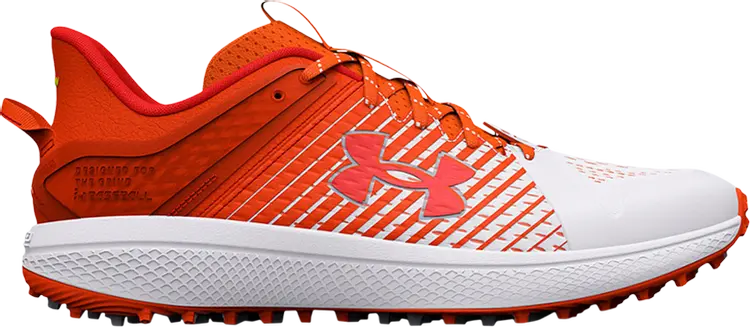 

Кроссовки Under Armour Yard TF Team Orange White, оранжевый