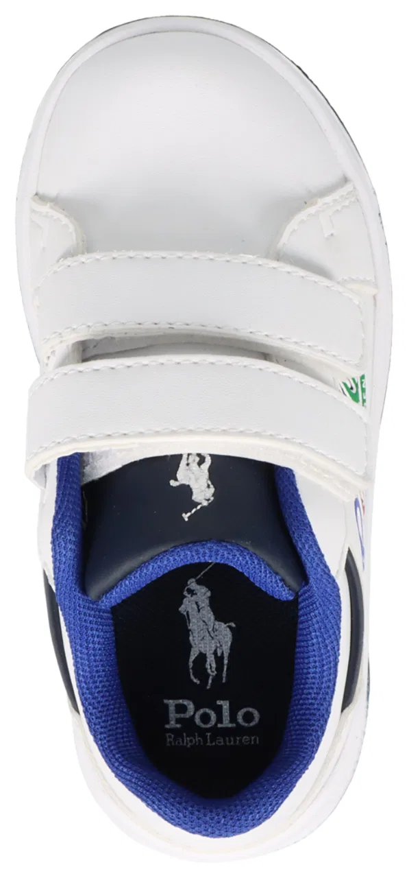 Кроссовки для девочек Heritage Court IV Graphic Ez Polo, цвет White/Multi — фото 4