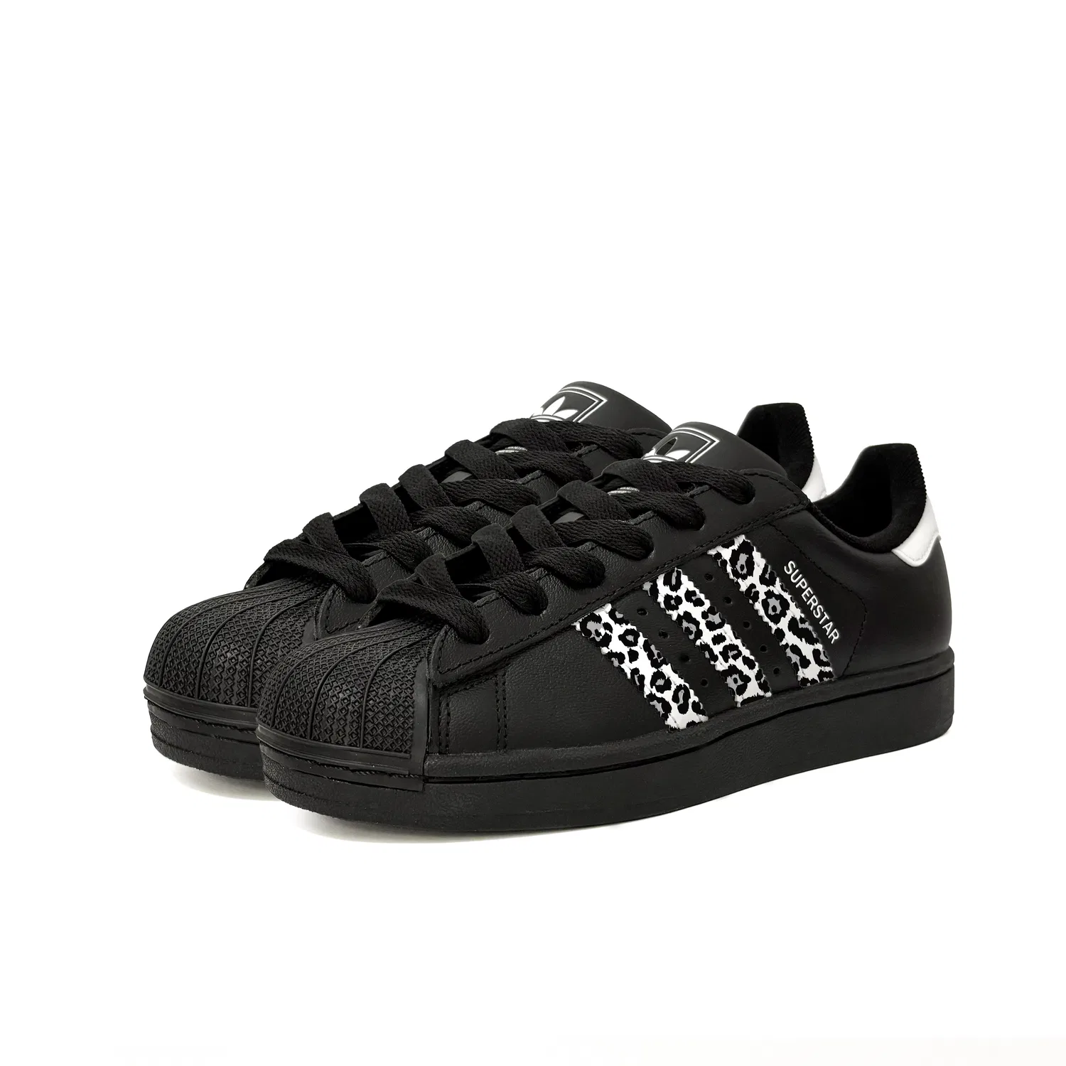 Детские кеды для скейтбординга Superstar 2, Adidas Originals, Black — фото 4