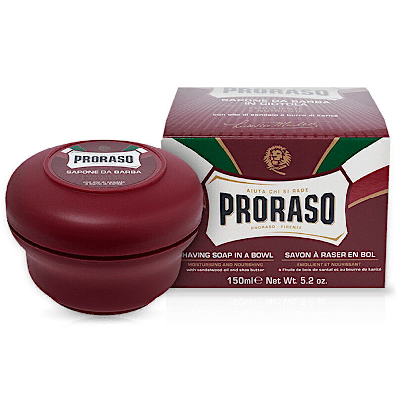 

Proraso Red питательное мыло для бритья, 150 мл