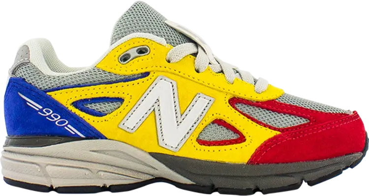 

Кроссовки New Balance EAT x 990v4 Little Kid, многоцветный