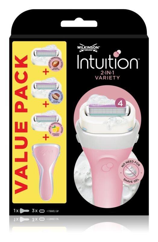 

Бритвенный набор для женщин Wilkinson Sword Intuition Variety Edition