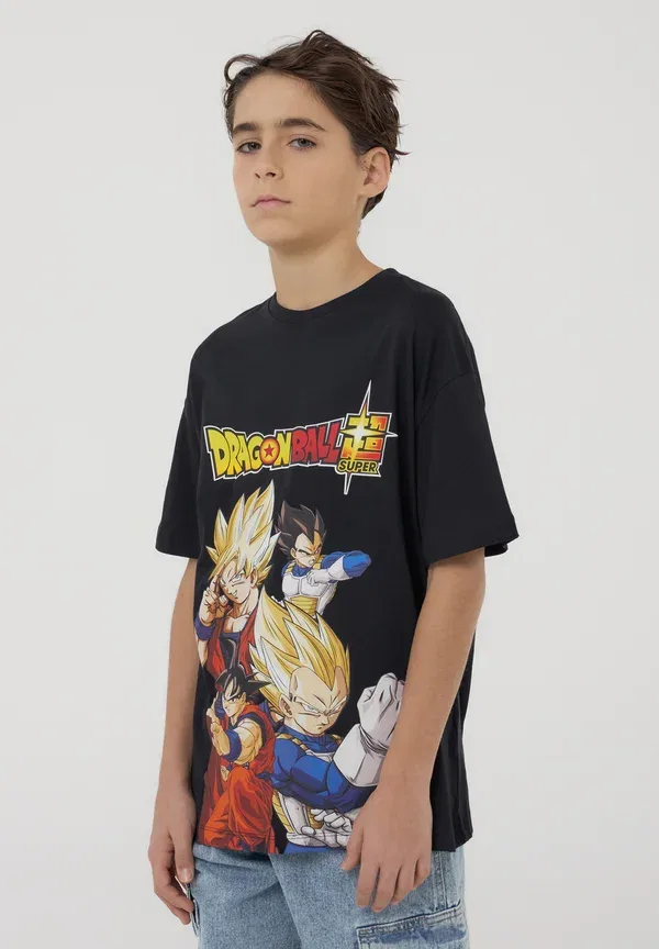 Футболка с принтом Dragon Ball Terranova, черный — фото 2