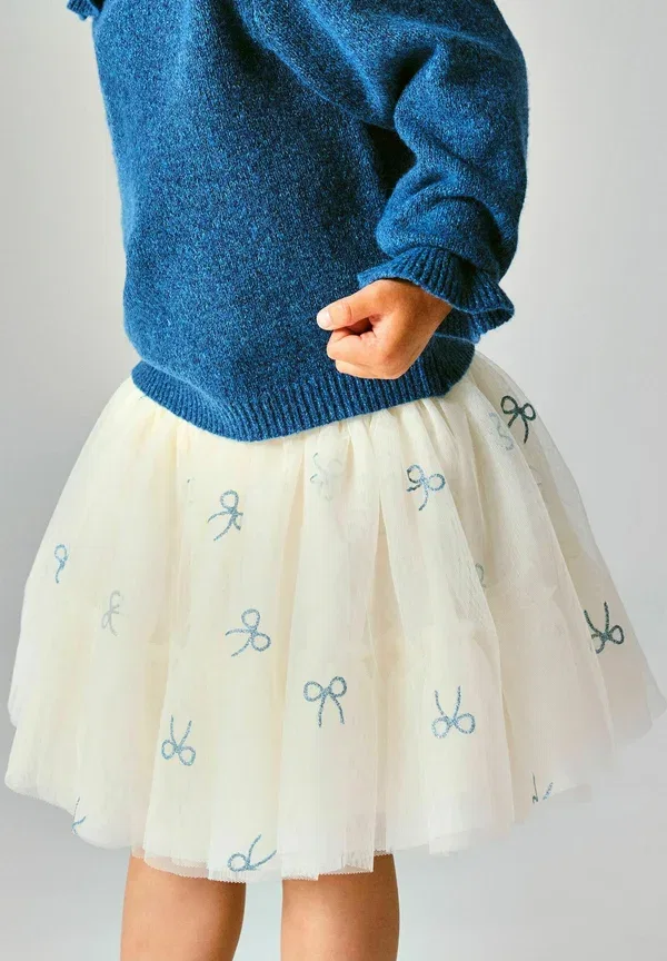 Юбка из фатина trapecinis sijonas Name It antique white, белый