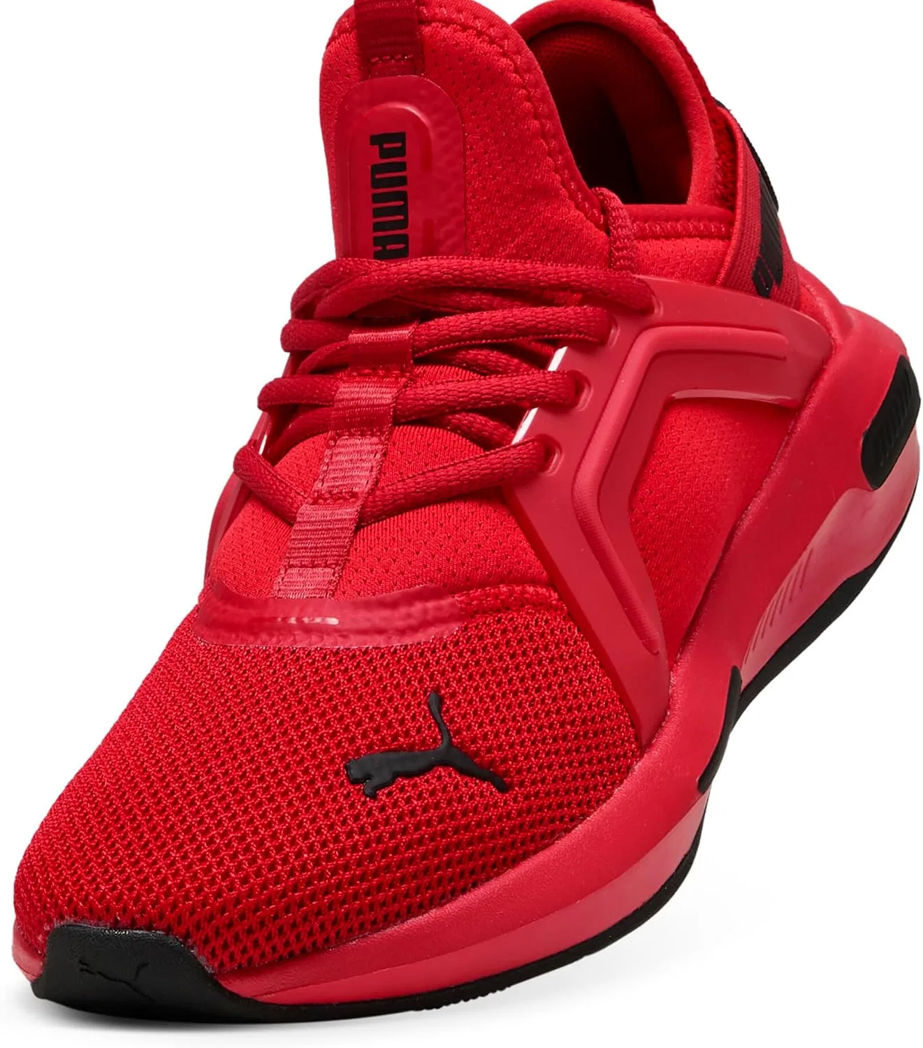 Детские кроссовки для мальчиков Softride Enzo PUMA, All Time Red-Puma Black — фото 2
