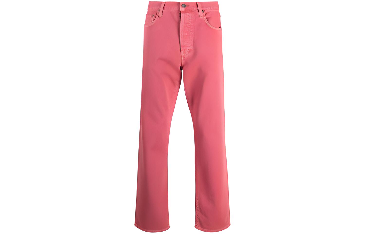 

Джинсы Acne Studios розовые мужские