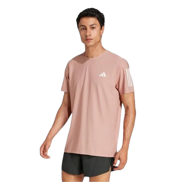 Футболка Adidas Own the Run, розовая — фото 3