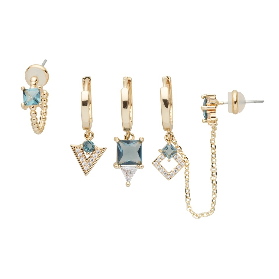 

Серьги US Polo Assn Charlotte, 5 предметов, золото