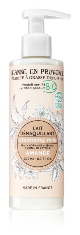 

Очищающее молочко для лица качества BIO Jeanne en Provence BIO Almond