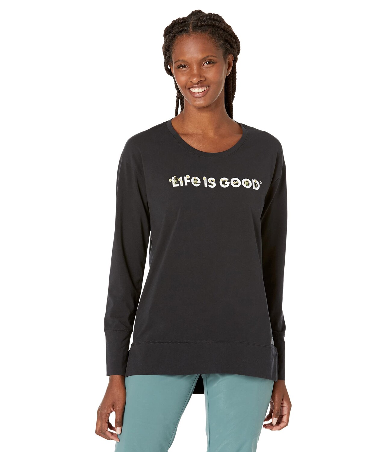 

Худи Life is Good, Detailed Wildflower Crusher Flex Tunic