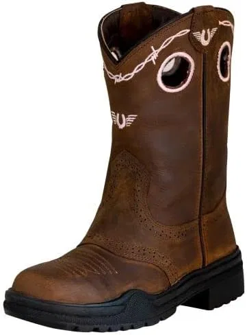 Детские кожаные ботинки TuffRider Western Leather Boots, Brown