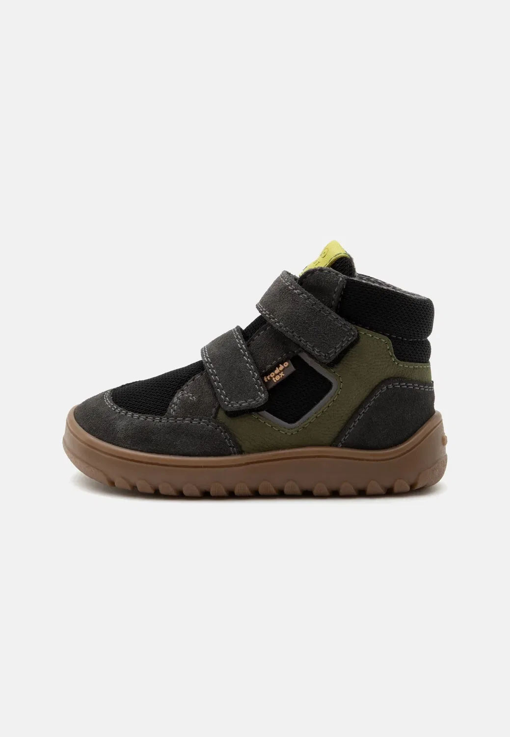 Ботинки Barefoot Up Terra Tex, широкая посадка, унисекс - классические ботильоны Froddo, Grey/Black