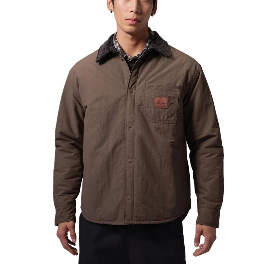 Мужская куртка с воротником Jordan Jackets, коричневый