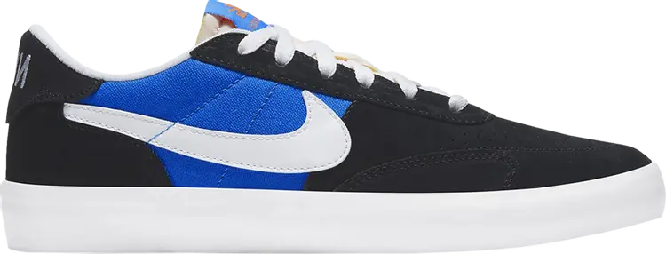 

Кроссовки Nike Heritage Vulc SB 'Black Signal Blue', синий, Синий;черный, Кроссовки Nike Heritage Vulc SB 'Black Signal Blue', синий