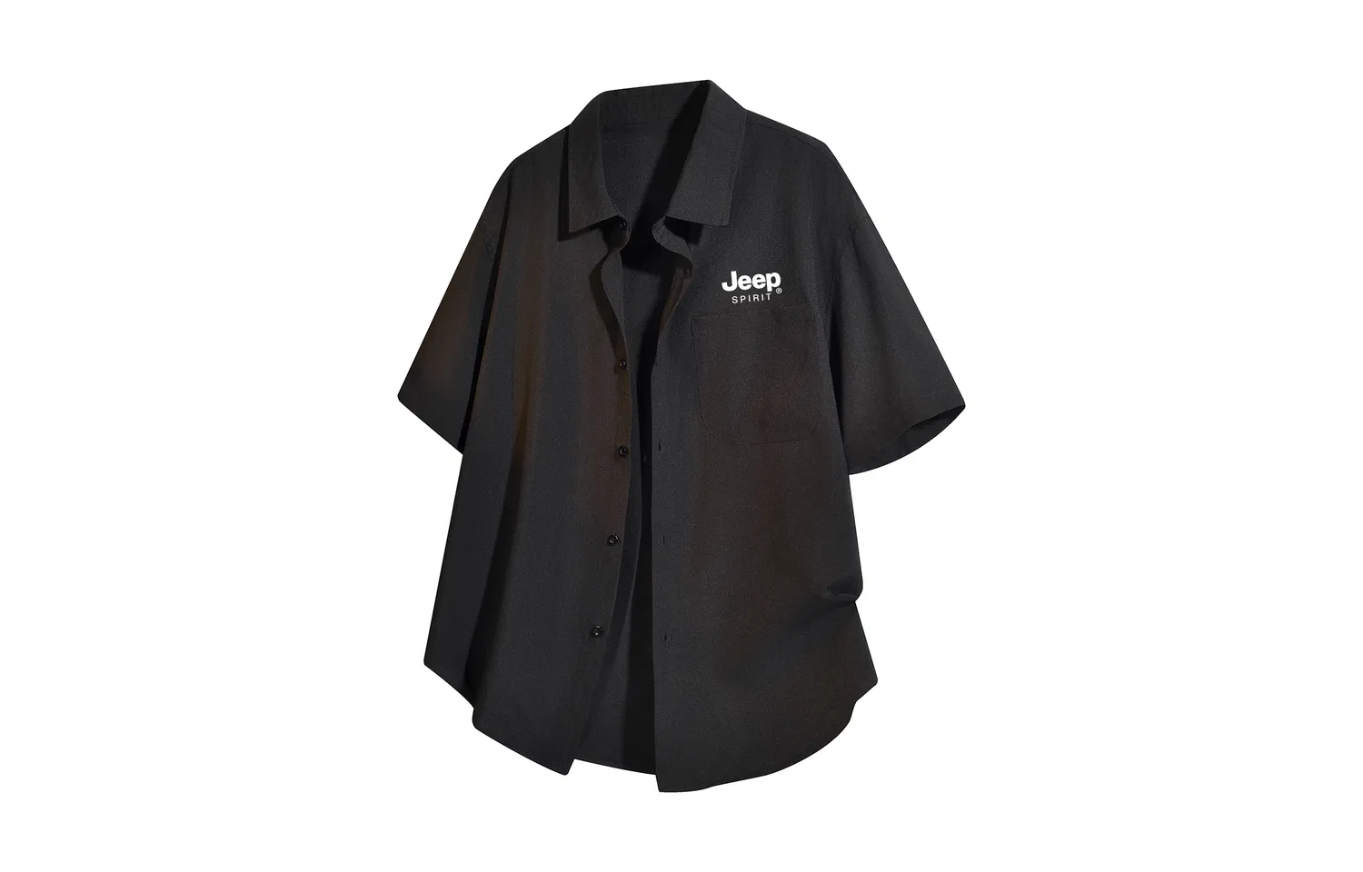 Детская рубашка с отложным воротником JEEP SPIRIT, Black