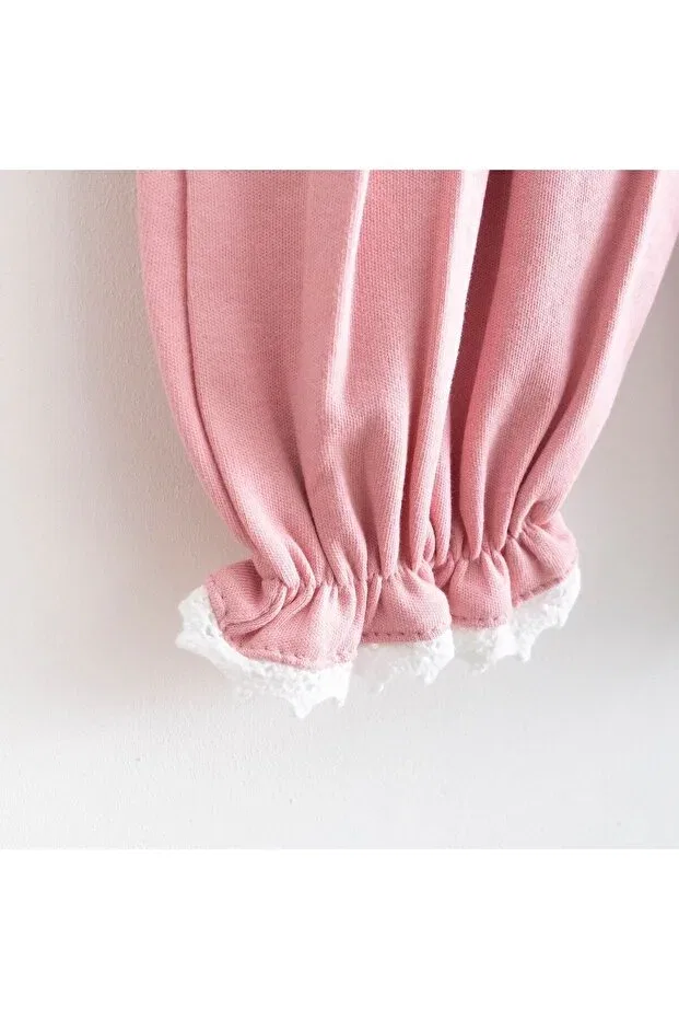 Детский комбинезон для девочек хлопковый Minimus Baby, Rose Dry — фото 4