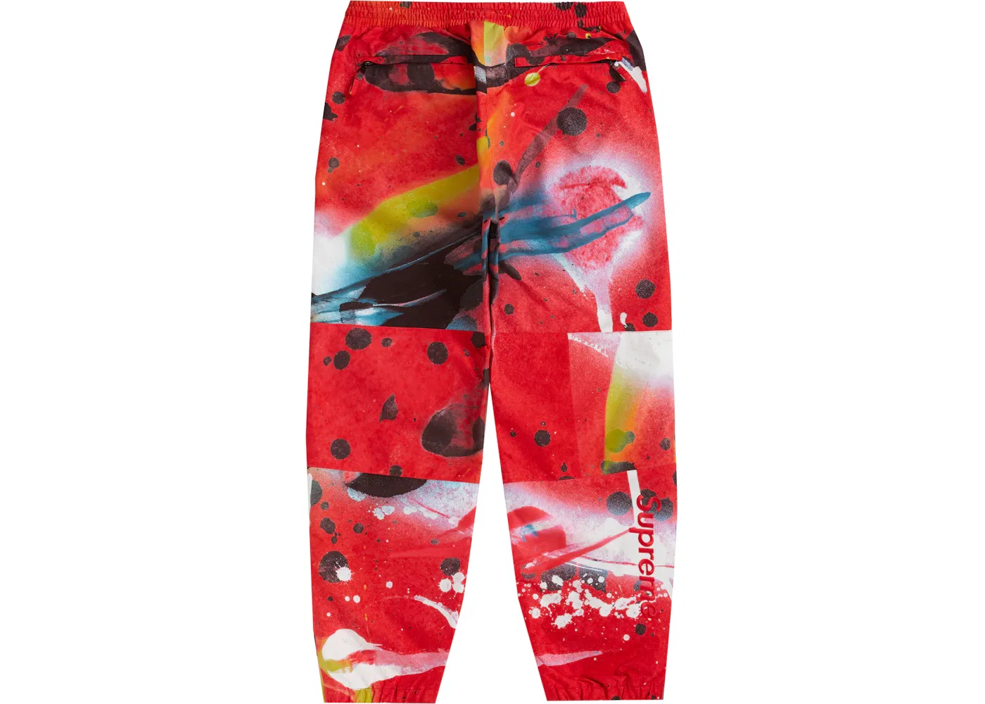 Мужские штаны с принтом Supreme Pant (SS20), Rammellzee Red — фото 2