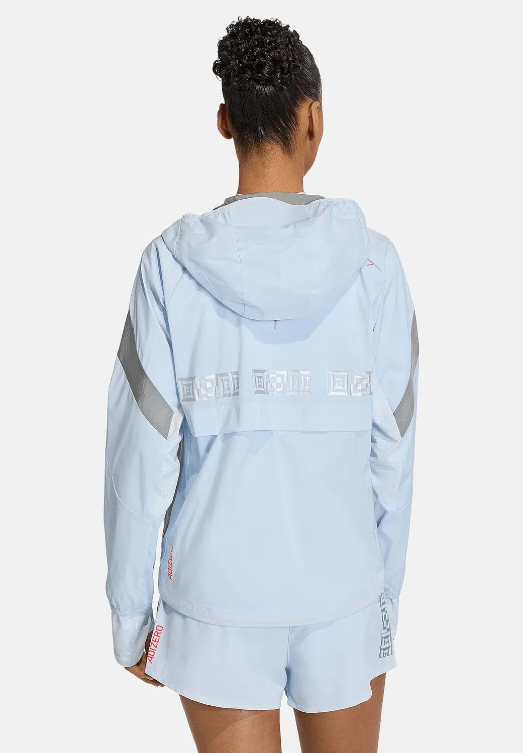Беговая куртка Adidas Performance, Silbersilber
