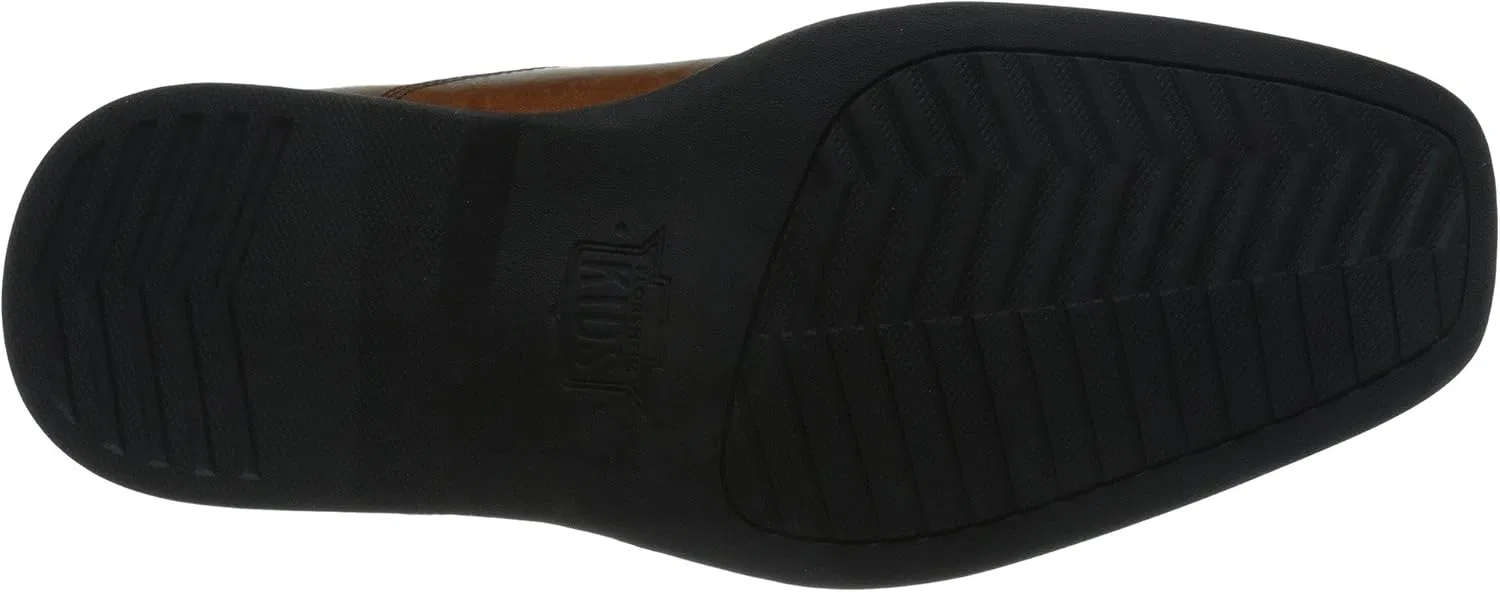 Детские туфли-лоферы для мальчиков Reveal Bike Slip Jr. Florsheim, Cognac — фото 3