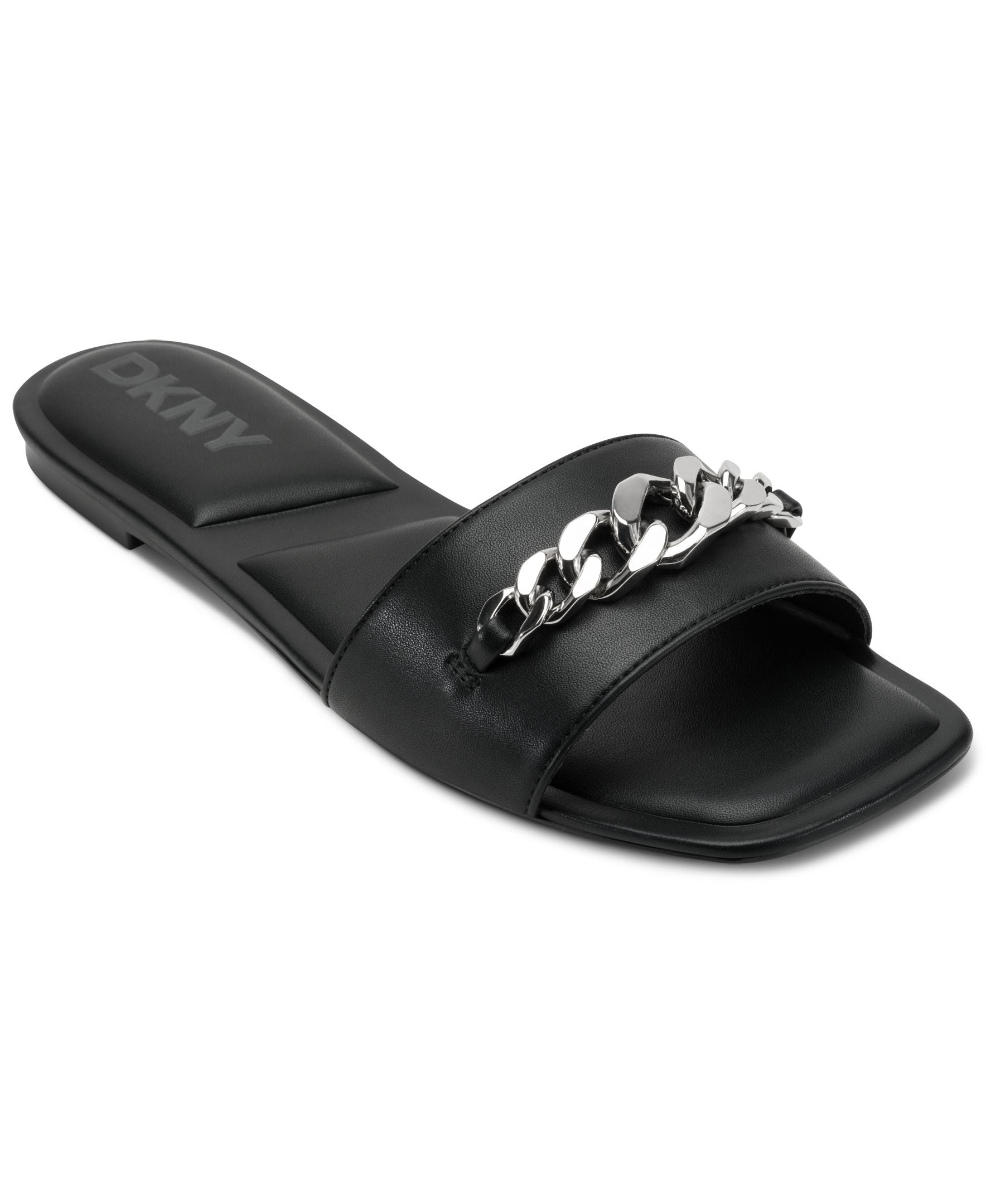 Женские шлепанцы Dania Flat Slide DKNY, черный