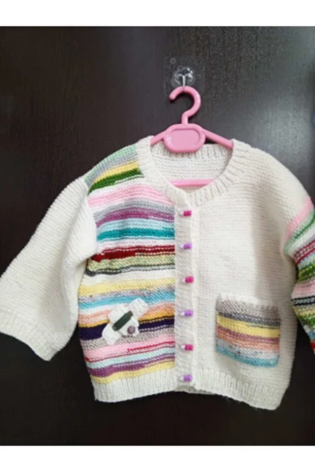 Детский кардиган разноцветный Esmasultan, Multicolor