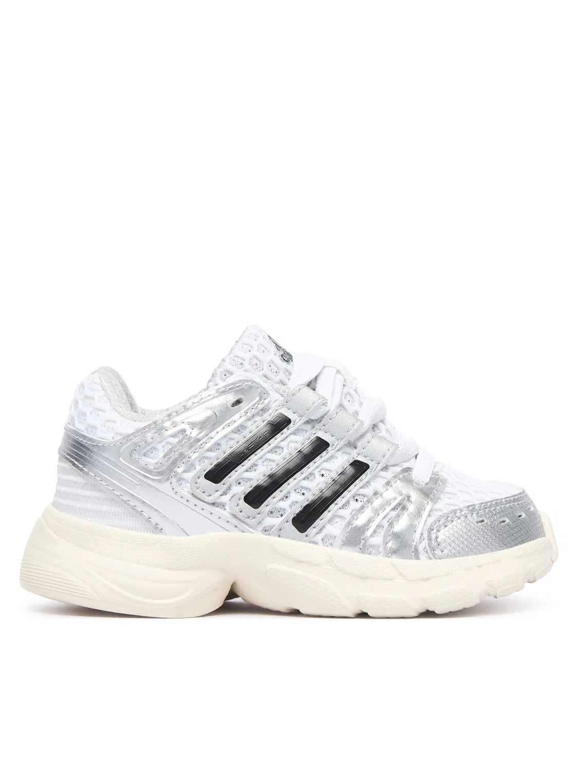 Кроссовки для девочки Adistar Control Elastic Lace Adidas, белый