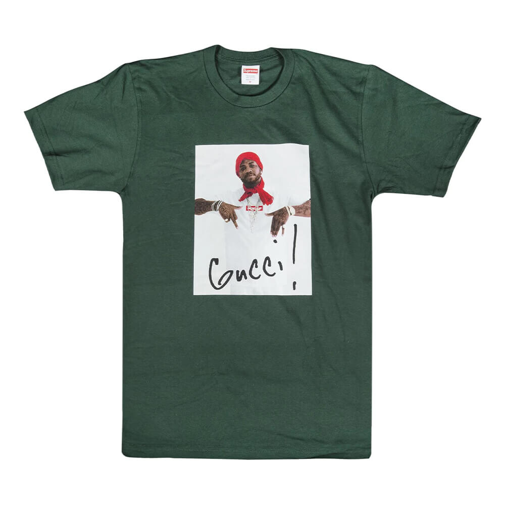 

Футболка Supreme Gucci Mane, зелёный, Зеленый, Футболка Supreme Gucci Mane, зелёный