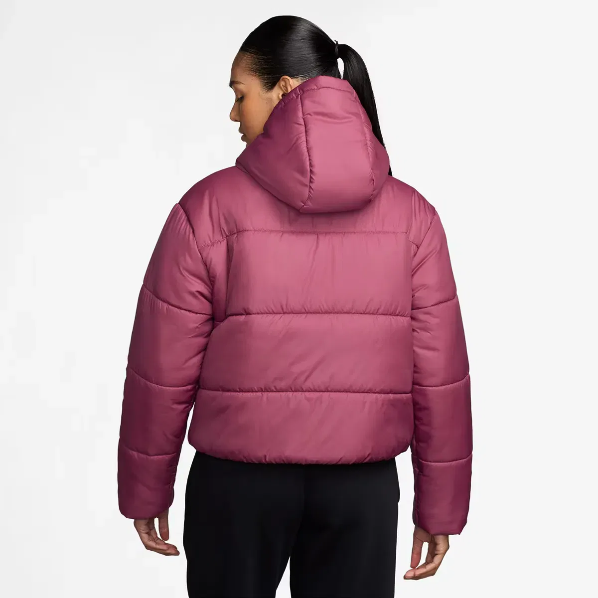 Женская куртка-пуховик с синтетическим наполнителем Nike, Цвет Rosa — фото 2