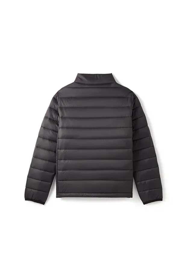 Детское пальто для девочек с длинным рукавом Galatasaray puma kids coat Gsstore, Черный — фото 3