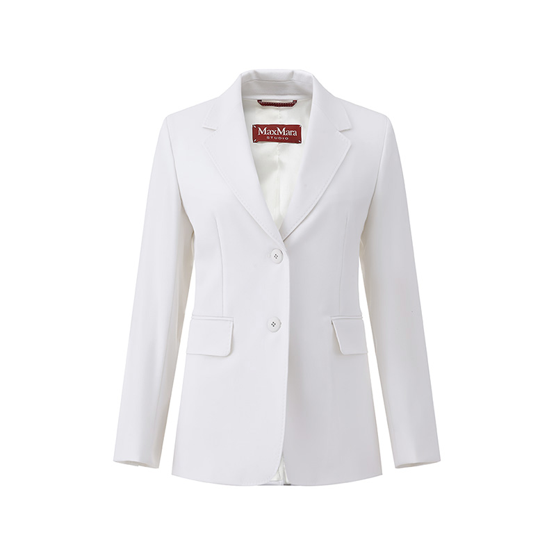 

MaxMara Studio Женский пиджак молочно-белый, Milk White