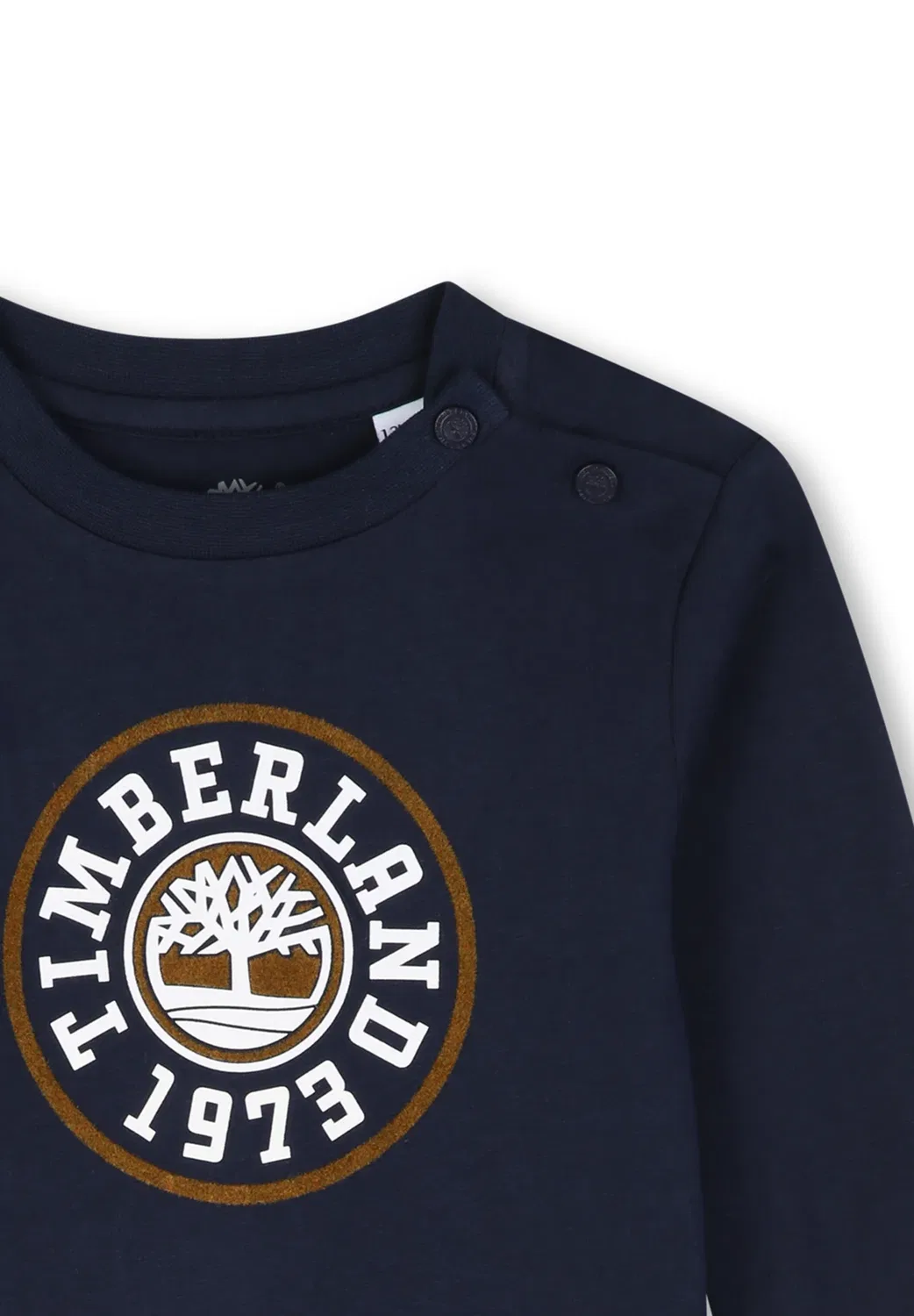 Tee-Shirt manches longues - футболка с длинными рукавами Timberland, Bleu Cargo — фото 3